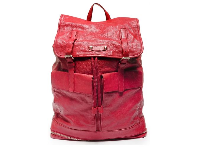 Everyday Balenciaga Klassischer Reiserrucksack Rot - Ansicht 2