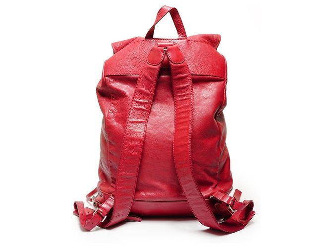 Everyday Balenciaga Klassischer Reiserrucksack Rot - Ansicht 3