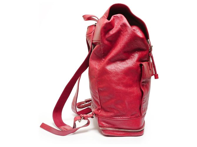 Everyday Balenciaga Klassischer Reiserrucksack Rot - Ansicht 4