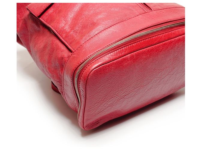 Everyday Balenciaga Klassischer Reiserrucksack Rot - Ansicht 6