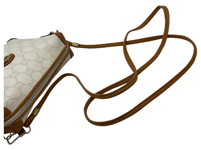 Bolso tote de la línea Cambon de Chanel Castaño Blanco - vista 13