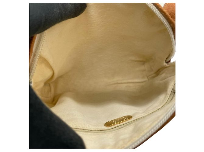 Bolso tote de la línea Cambon de Chanel Castaño Blanco - vista 14