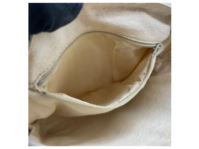 Bolso tote de la línea Cambon de Chanel Castaño Blanco - vista 15