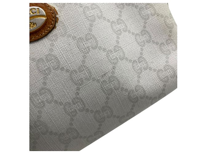 Bolso tote de la línea Cambon de Chanel Castaño Blanco - vista 18
