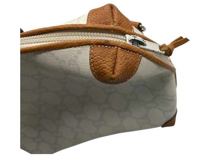 Bolso tote de la línea Cambon de Chanel Castaño Blanco - vista 20