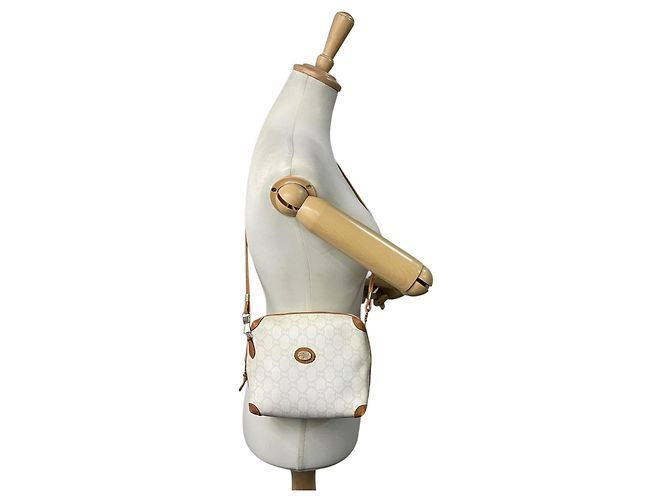 Bolso tote de la línea Cambon de Chanel Castaño Blanco - vista 4
