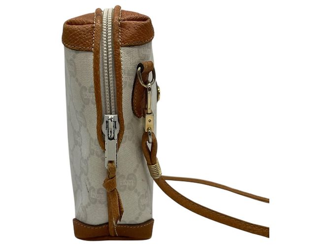 Bolso tote de la línea Cambon de Chanel Castaño Blanco - vista 5