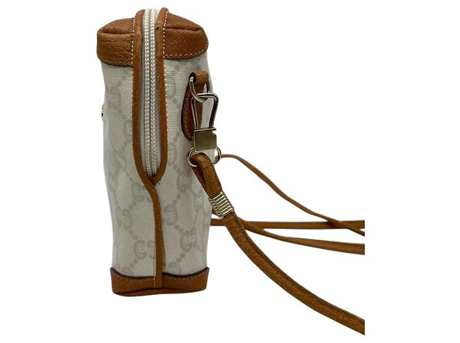 Bolso tote de la línea Cambon de Chanel Castaño Blanco - vista 6