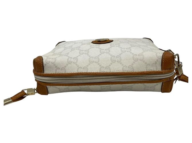 Bolso tote de la línea Cambon de Chanel Castaño Blanco - vista 7