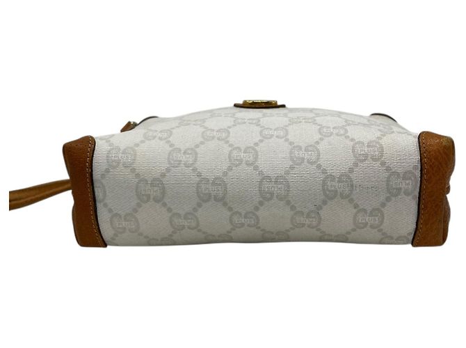 Bolso tote de la línea Cambon de Chanel Castaño Blanco - vista 8