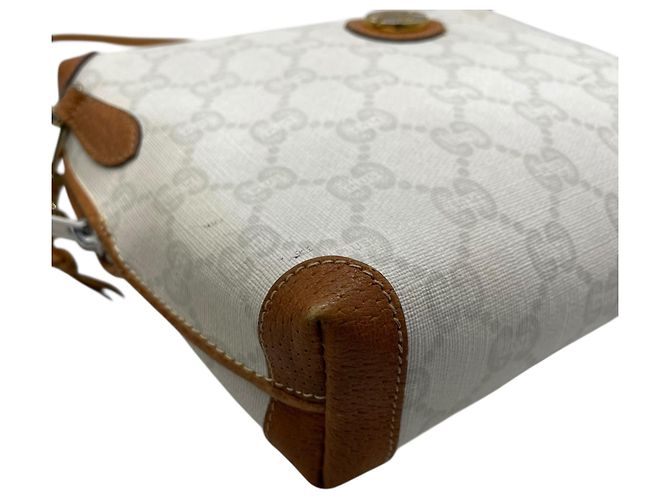Bolso tote de la línea Cambon de Chanel Castaño Blanco - vista 9
