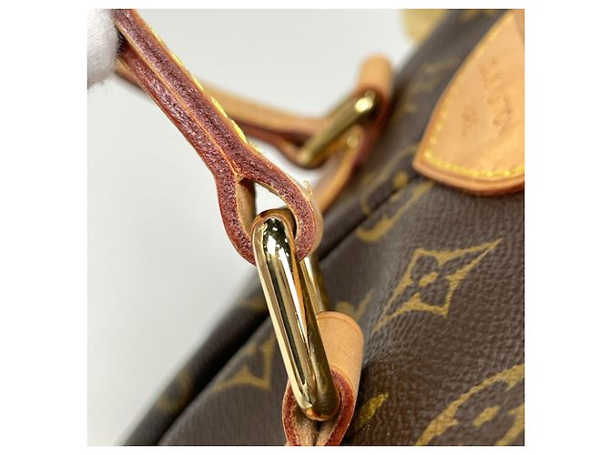 Borsa a Spalla 2 in 1 Louis Vuitton Palermo PM Marrone - vista 5