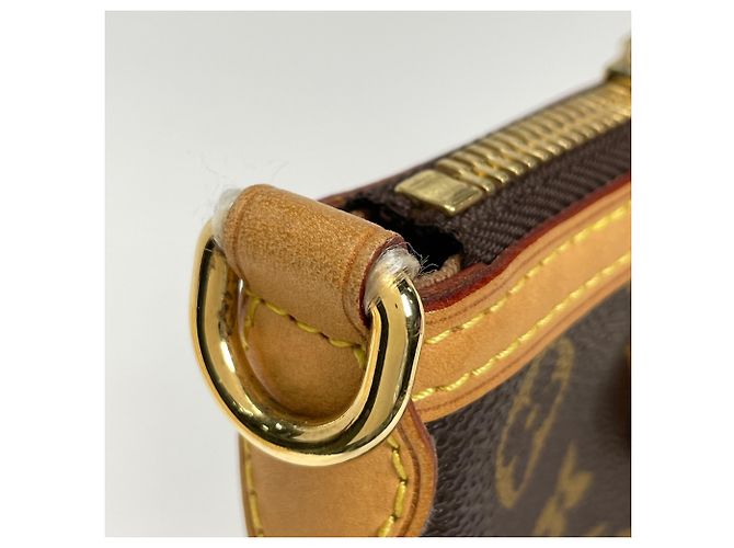 Borsa a Spalla 2 in 1 Louis Vuitton Palermo PM Marrone - vista 6