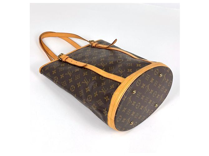 Borsa a Spalla Bucket GM Louis Vuitton Marrone - vista 2