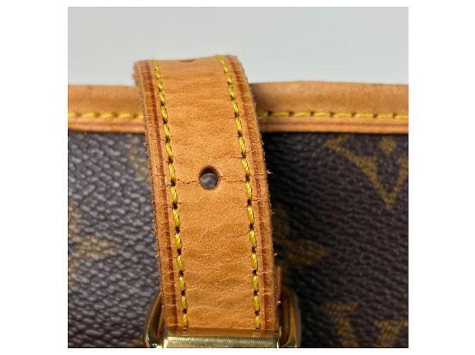 Borsa a Spalla Bucket GM Louis Vuitton Marrone - vista 6