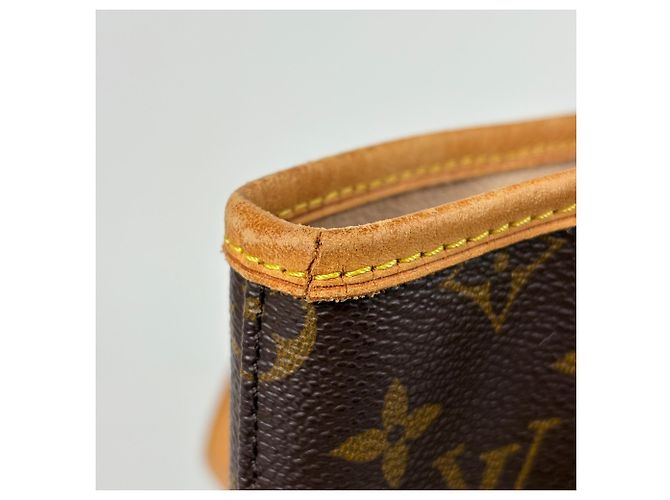 Borsa a Spalla Bucket GM Louis Vuitton Marrone - vista 8