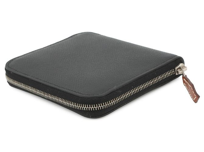Azap Monedero de cuero Epsom negro Hermès - vista 2