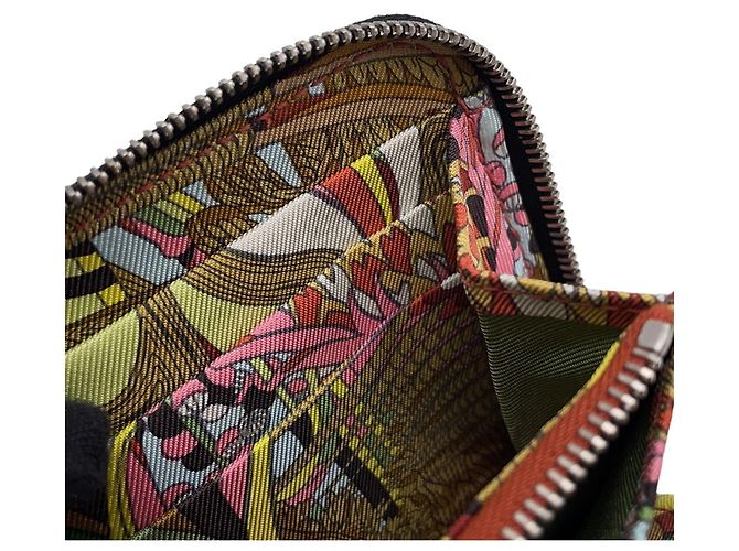 Azap Monedero de cuero Epsom negro Hermès - vista 5