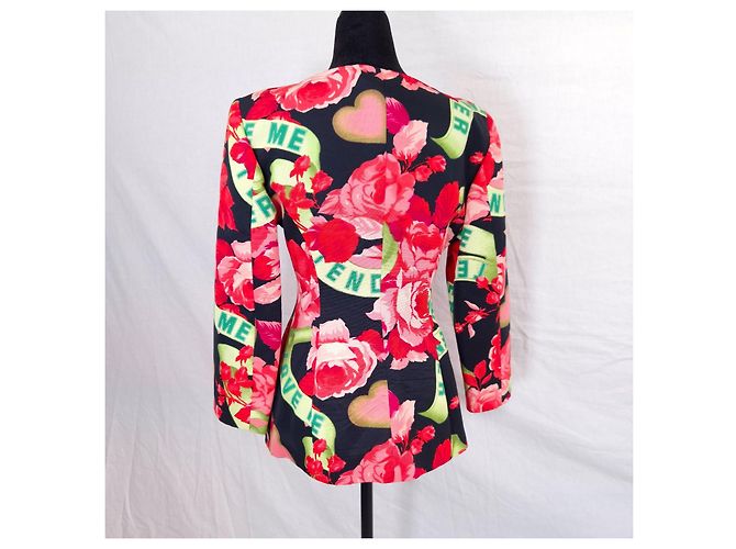 Vis à Vis Byblos giacca pop anni 1990s Multicolore - vista 2