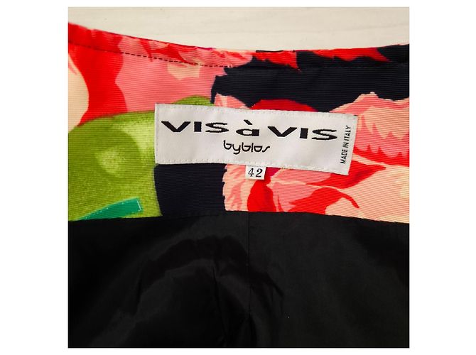 Vis à Vis Byblos giacca pop anni 1990s Multicolore - vista 3