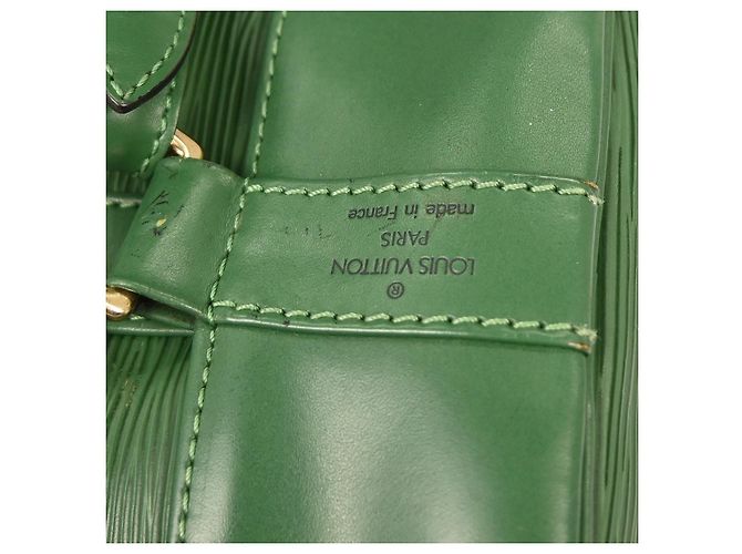 Zaino Randonnee in pelle Epi PM Louis Vuitton Verde - vista 4