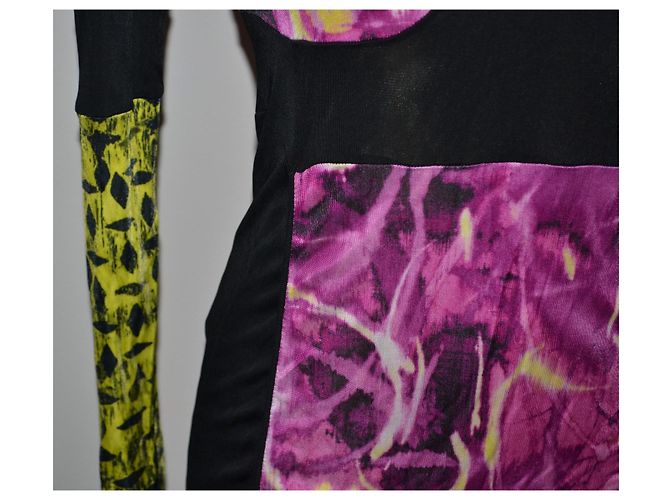 Vestido estampado de viscosa Versus Versace Talla 42 Multicolor - vista 2