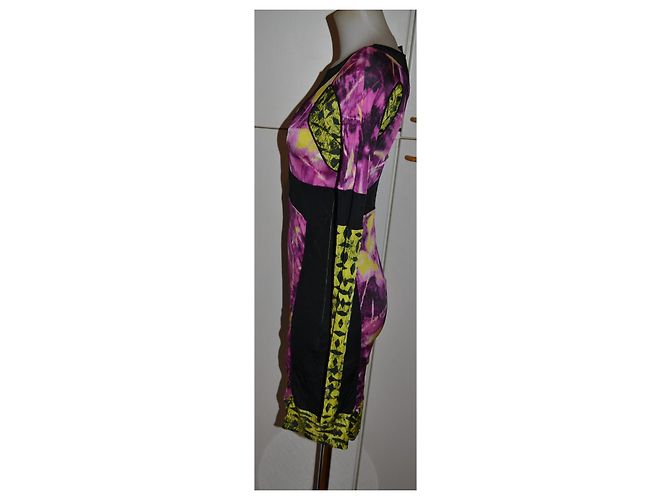 Vestido estampado de viscosa Versus Versace Talla 42 Multicolor - vista 3