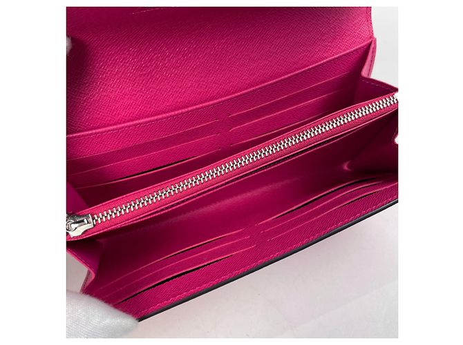Twist Billetera bifold de cuero Epi rosa intenso Louis Vuitton - vista 5