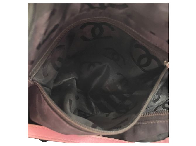 Bolso tote de la línea Cambon de Chanel Negro Rosa - vista 15