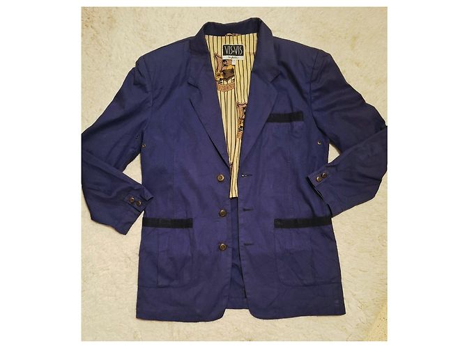 Giacca blu BYBLOS Vis a Vis Viola scuro - vista 3