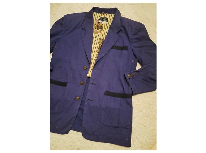 Giacca blu BYBLOS Vis a Vis Viola scuro - vista 4