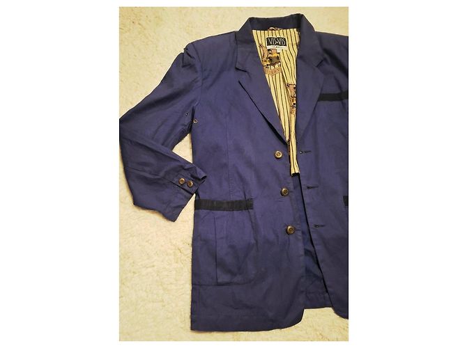 Giacca blu BYBLOS Vis a Vis Viola scuro - vista 5