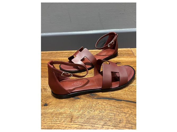 Hermès Santorini Rouge H Bordò - vista 7