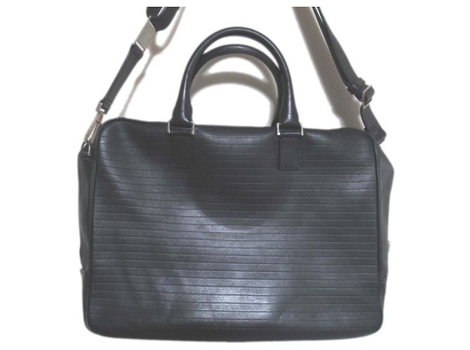 Christian Dior Borsa in pelle Dior Homme Nero - vista 2