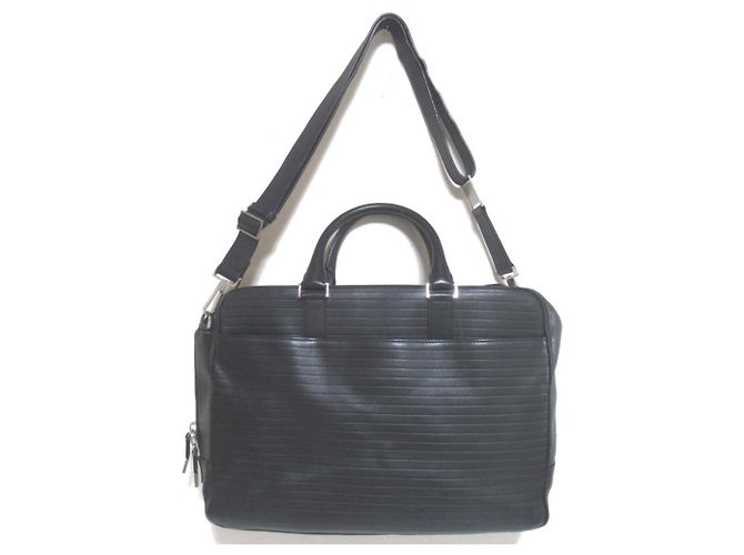 Christian Dior Borsa in pelle Dior Homme Nero - vista 3