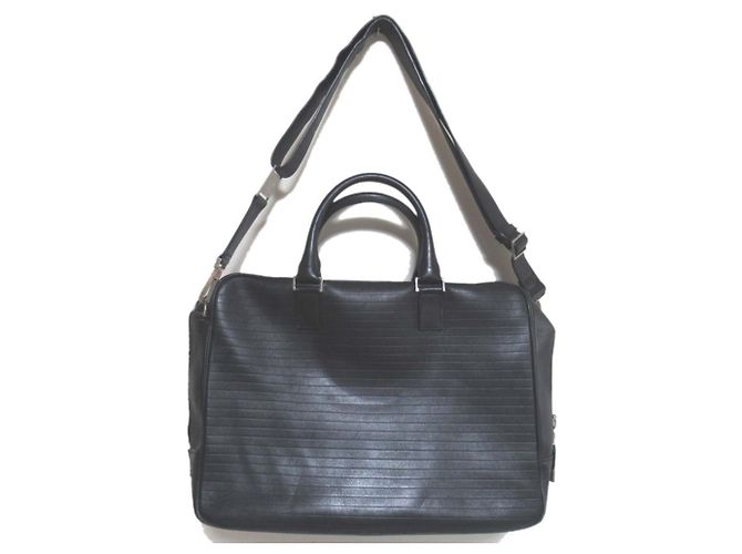 Christian Dior Borsa in pelle Dior Homme Nero - vista 4