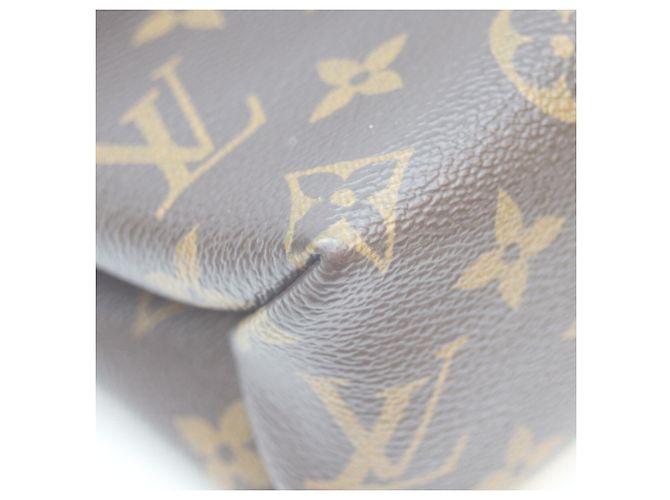 Borsa a Spalla Saint-Placide in Taurillon Noir Monogram Louis Vuitton Marrone Nero - vista 8