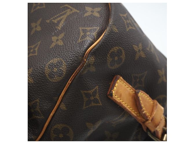 Borsa a Spalla Saumur 35 Monogramma Louis Vuitton Marrone - vista 10
