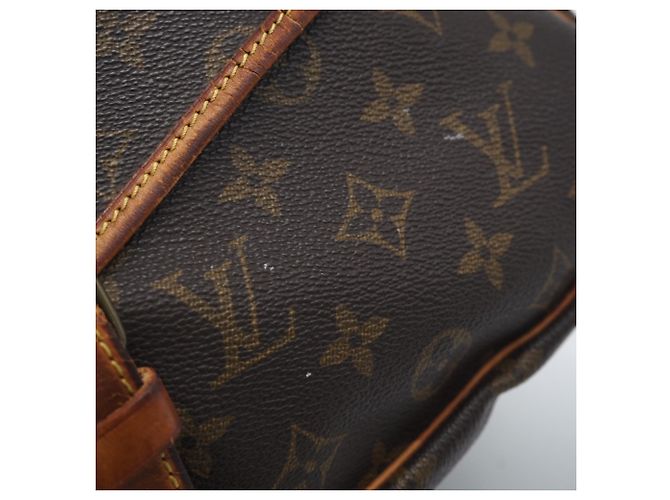Borsa a Spalla Saumur 35 Monogramma Louis Vuitton Marrone - vista 12