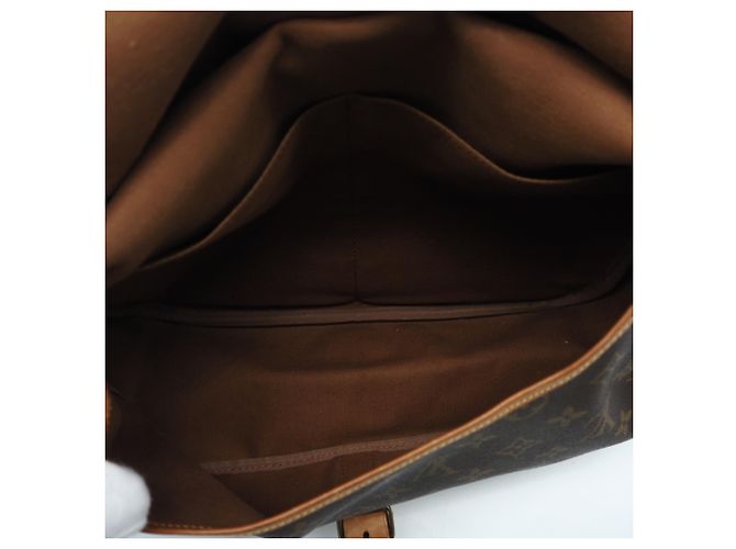 Borsa a Spalla Saumur 35 Monogramma Louis Vuitton Marrone - vista 19