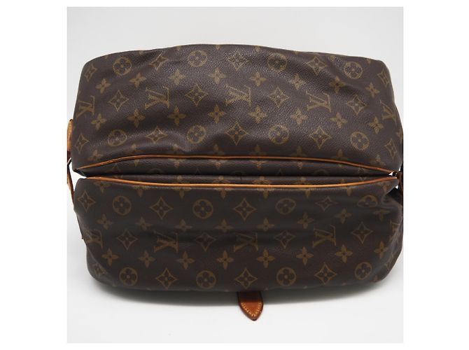 Borsa a Spalla Saumur 35 Monogramma Louis Vuitton Marrone - vista 6