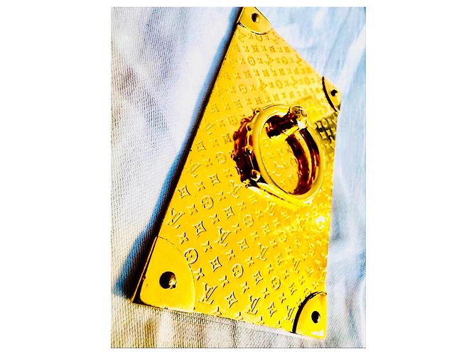 Supporto per custodia del telefono Louis Vuitton Monogram D'oro - vista 4