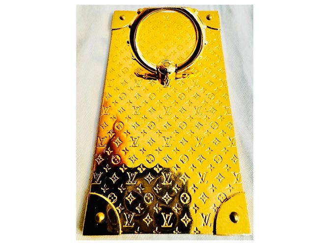 Supporto per custodia del telefono Louis Vuitton Monogram D'oro - vista 6