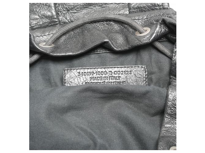 Balenciaga Leder Reiserrucksack Schwarz - Ansicht 11