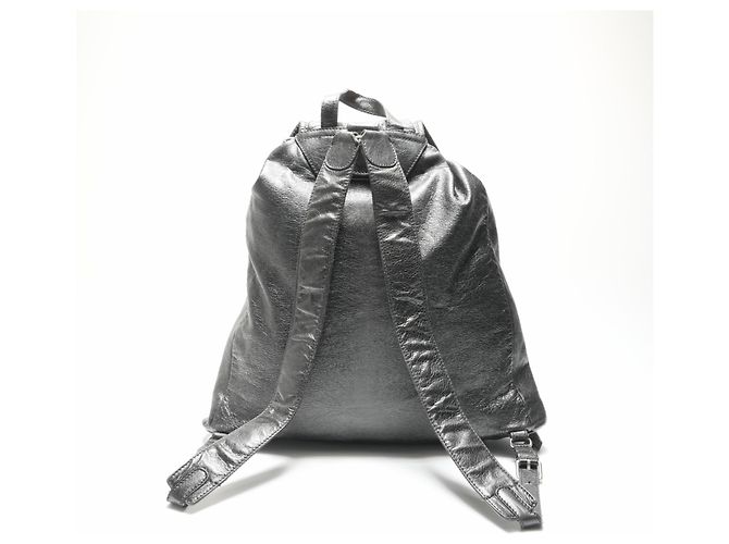 Balenciaga Leder Reiserrucksack Schwarz - Ansicht 3