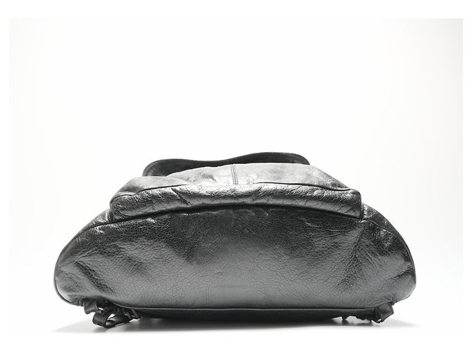 Balenciaga Leder Reiserrucksack Schwarz - Ansicht 8