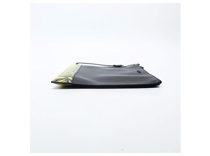Prada Saffiano Active Botanical Clutch Bag - view 4
