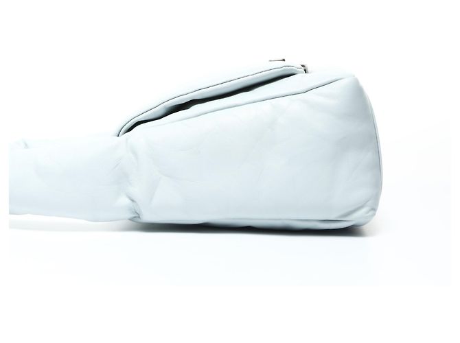 Borsa in pelle a spalla Balenciaga Monaco Blu - vista 3
