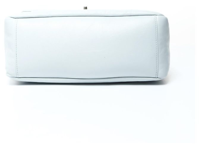 Borsa in pelle a spalla Balenciaga Monaco Blu - vista 7