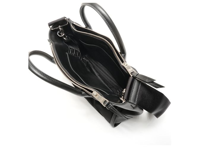 Borsa a spalla/borsa a mano Prada Concept 2 in 1 Nero - vista 11